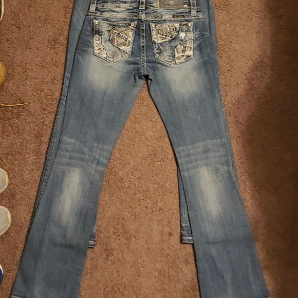 Sold on M Miss Me Jean's all size 27/33 bootcut - Picture 5 of 8
